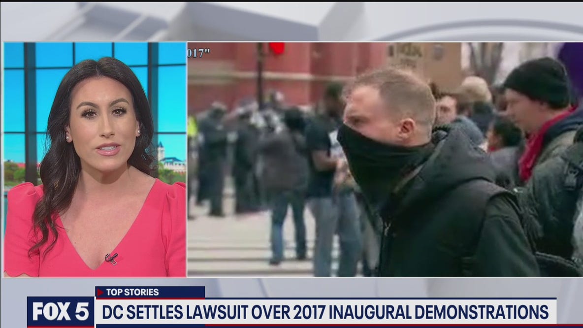 DC settling lawsuit of 2017 Trump inauguration protests